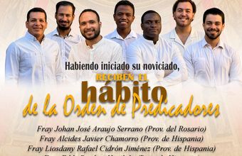 anuncio, toma de de habito 2025