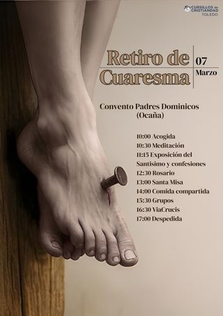 Retiro de Cuasresma. Cursillos de Cristiandad